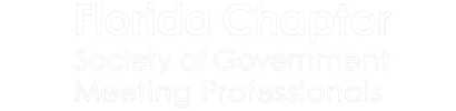 SGMP Florida Chapter logo - Society of Government Meeting Professionals Logo